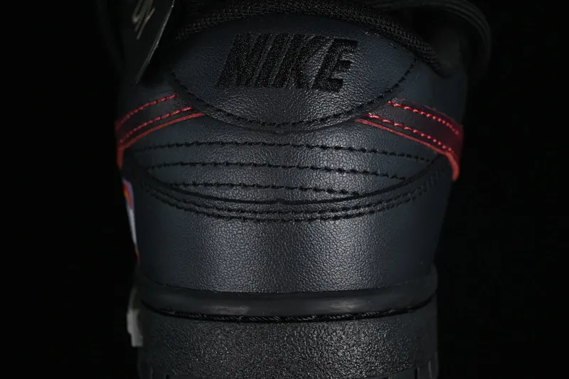 All Categories Nk SB Dunk Series Nk SB Dunk Low Low-top Sneakers Nk Dunk Low Panda Prank Space Exploration-The Infinite Abyss Cool Black SB Strappy Low-top Casual Sneakers DV0831-002